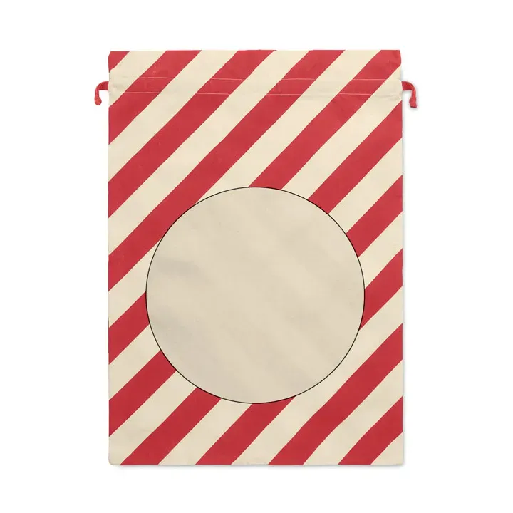 Large Santa cotton bag - CX1567 (MOCN#05)